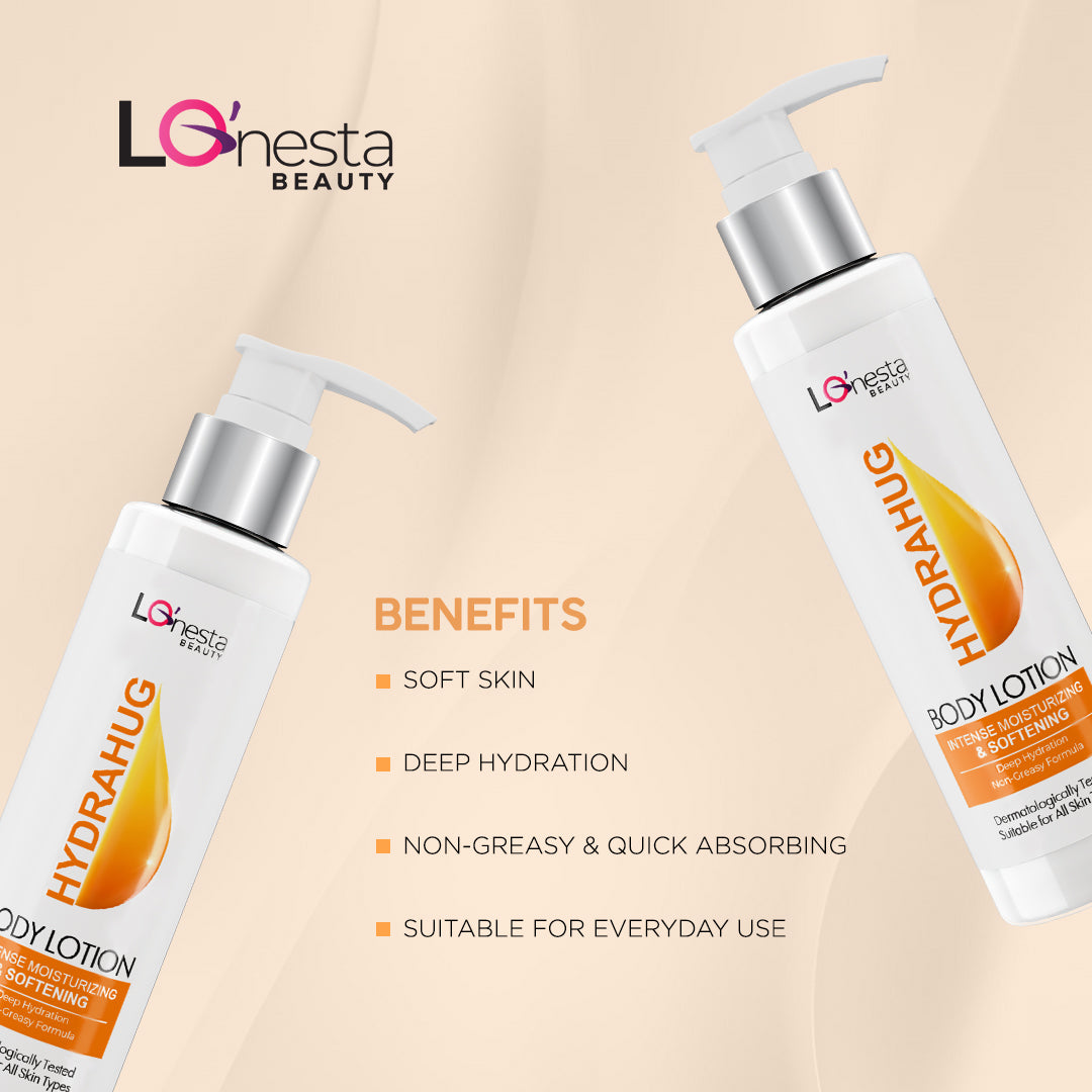 Lonesta Beauty Hydrahug body lotion