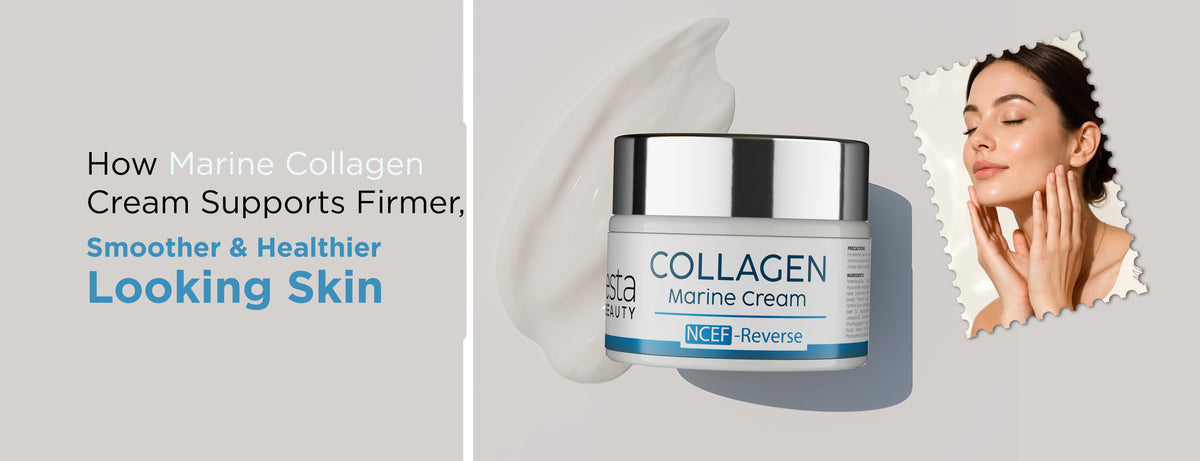 How Marine Collagen Cream Supports Firmer, Smoother and Healthier Looking Skin