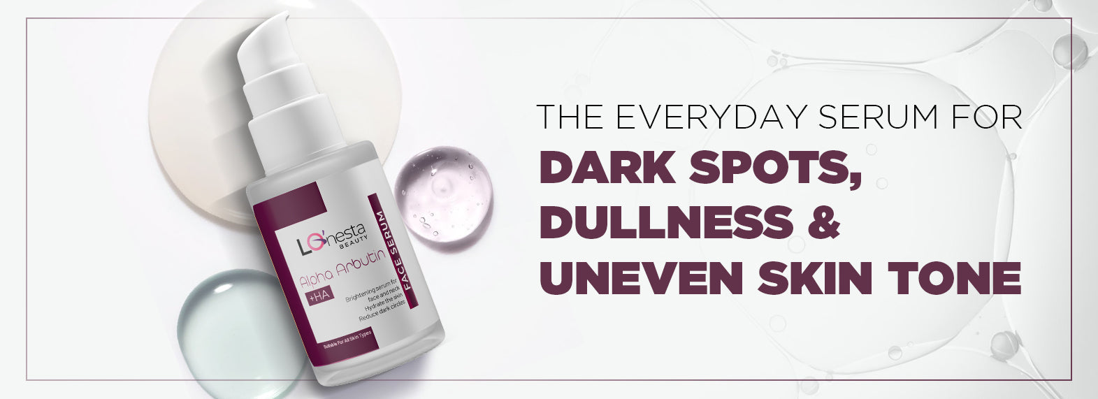 Alpha Arbutin Serum for bright skin
